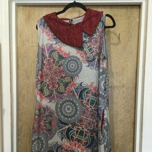 Smash dress with pockets  fun print sleeveless size  US XL